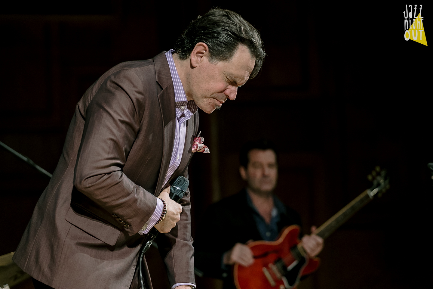 Kurt Elling la București. Foto: Miluță Flueraș. Kurt Elling la București